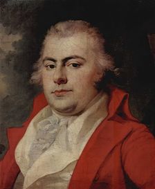 Portrait of Prince Alexei Golitsyn, the Russian Ambassador in Vienna, 1800. Creator: Josef Kreutzinger