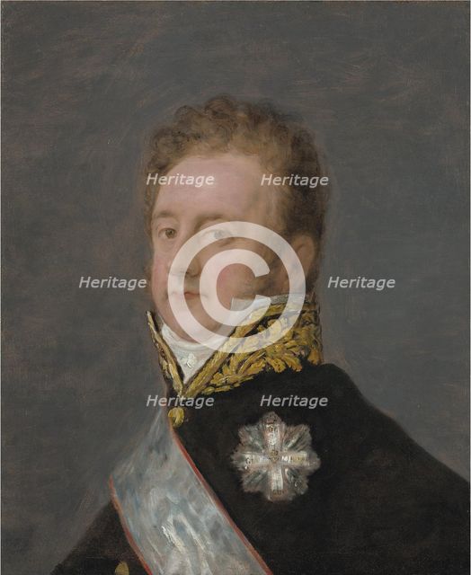 Portrait of Prince Aloys Wenzel von Kaunitz-Rietberg (1774-1848). Artist: Goya, Francisco, de (1746-1828)