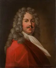 Portrait of Prince Andrey Yakovlevich Khilkov (1676-1718), 1800s. Artist: Anonymous