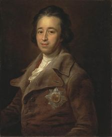 Portrait of Prince B. Kurakin, 1782. Creator: Pompeo Batoni