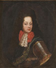 Portrait of Prince Charles Christian of Hesse-Homburg (1674-1695), um 1700. Creator: Anonymous