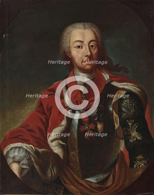 Portrait of Prince Charles Alexander of Lorraine (1712-1780). Creator: Mijtens (Meytens), Martin van, the Younger (1695-1770).