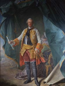Portrait of Prince Charles Alexander of Lorraine (1712-1780), Mid of the 18th cen.