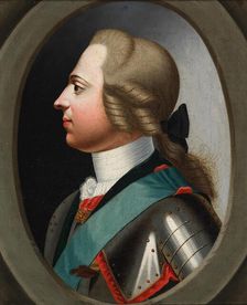 Portrait of Prince Charles Edward Stuart (1720-1788), Mid of the 18th century. Creator: Hussey, Giles (1710-1788)