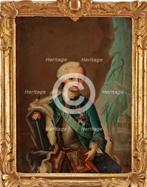 Portrait of Prince Charles XIII of Sweden, 1758.