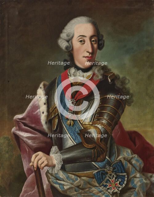 Portrait of Prince Clement Francis of Bavaria (1722-1770). Creator: Ziesenis, Johann Georg, the Younger (1716-1776).