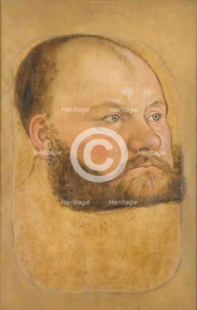 Portrait of Prince Clement Wolfgang of Anhalt-Köthen (1492-1566), called the Confessor, c.1540. Creator: Cranach, Lucas, the Younger (1515-1586).