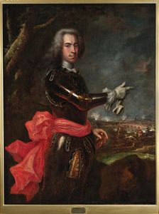 Portrait of Prince Eugene of Savoy (1663-1736), 1726. Creator: Wahl; Johann Salomon (1689-1765)