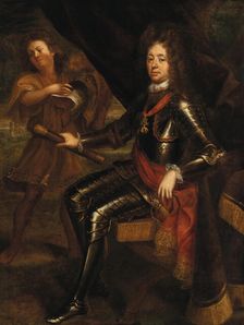 Portrait of Prince Eugene of Savoy (1663-1736), . Creator: Stampart; Frans van (1675-1750)
