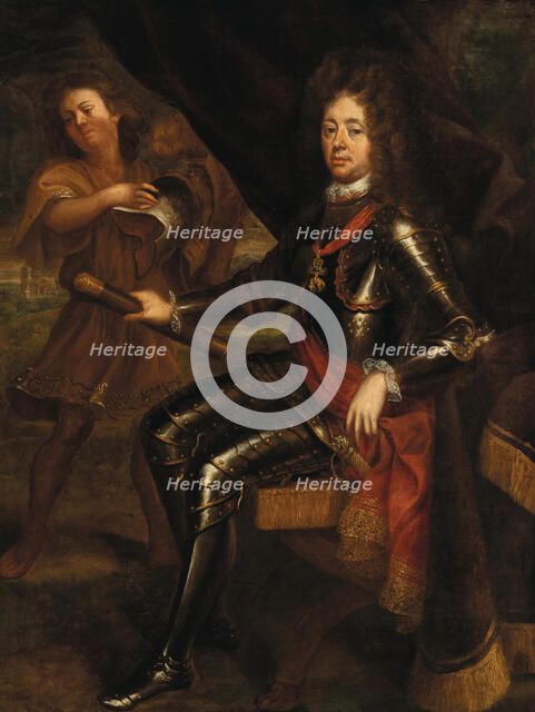 Portrait of Prince Eugene of Savoy (1663-1736), . Creator: Stampart; Frans van (1675-1750).