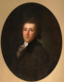 Portrait of Prince Fyodor Nikolayevich Golitsyn (1751-1827), 1790s. Artist: Anonymous