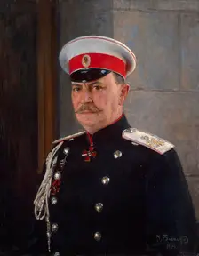 Portrait of Prince Felix Yusupov, Count Sumarokov-Elston (1856-1928), 1914. Creator: Bekker, Nikolai Nikolaevich (1877-after 1932)