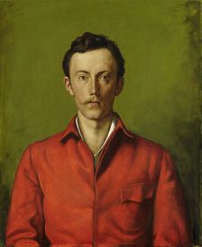 Portrait of Prince Frederick Charles of Hesse, 1892. Creator: Hans Thoma