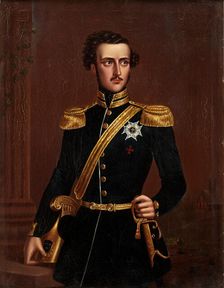 Portrait of Prince Gustav of Sweden (1827-1852), Duke of Uppland