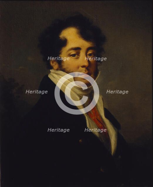 Portrait of Prince George Alexeyevich Golitsyn, First quarter of 19th cen.. Artist: Molinari, Alexander (1772-1831)