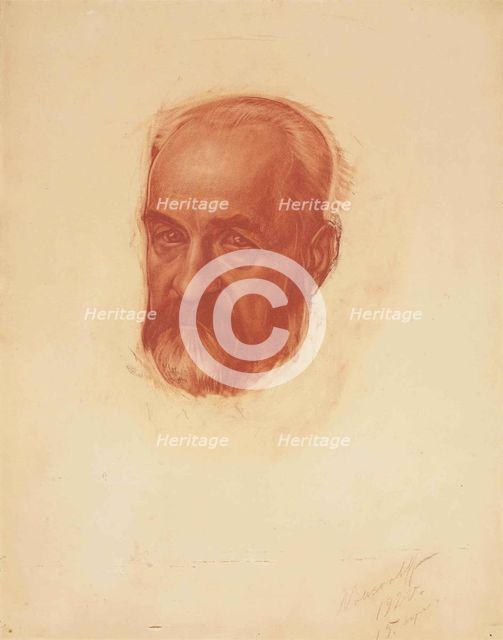 Portrait of Prince Georgy Yevgenyevich Lvov (1861-1925), 1920.