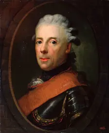 Portrait of Prince Henry of Prussia 18th century. Artist: Anton Graff