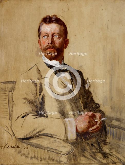 Portrait of Prince Henry of Prussia, 1908. Creator: William Valentine Schevill.