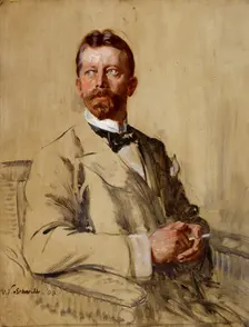 Portrait of Prince Henry of Prussia, 1908. Creator: William Valentine Schevill