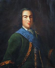 Portrait of Prince Ivan Alexeyevich Dolgorukov (1708-1739), Second Half of the 18th cen. Creator: Anonymous