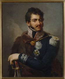 Portrait of Prince Józef Antoni Poniatowski (1763-1813), after 1810. Creator: Grassi, Józef (1757-1838)