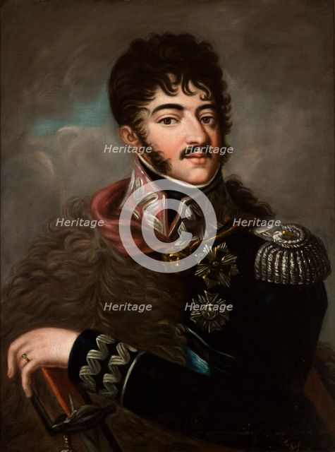 Portrait of Prince Józef Poniatowski, 1st half of 19th century. Creator: Unknown.