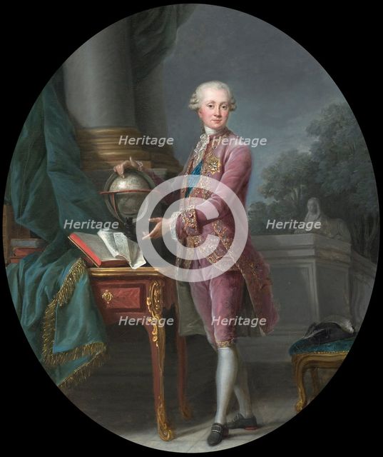 Portrait of Prince Karl Heinrich von Nassau-Siegen (1743-1808), 1776. Creator: Vigée Le Brun, Louise Élisabeth (1755-1842).
