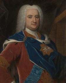 Portrait of Prince Kazimierz Czartoryski (1674-1741), Castellan of Vilnius, 2nd quarter of 18th cent Creator: Unknown