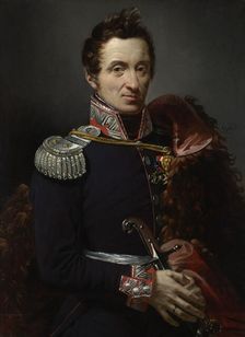 Portrait of Prince Konstanty Czartoryski (1773-1860), 1821. Creator: Pierre Antoine Augustin Vafflard