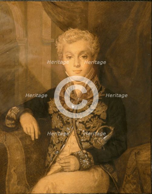 Portrait of Prince Lopukhin, 1800s.
