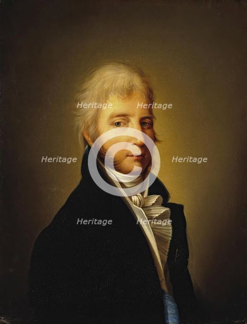 Portrait of Prince Sergei Golitsyn, 1805. Creator: Giovanni Battista Ortolani Damon.