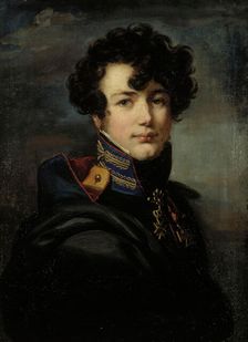 Portrait of Prince Vasily Vasilyevich Dolgorukov (1786-1858), 1811. Creator: Vogel von Vogelstein; Carl Christian (1788-1868)