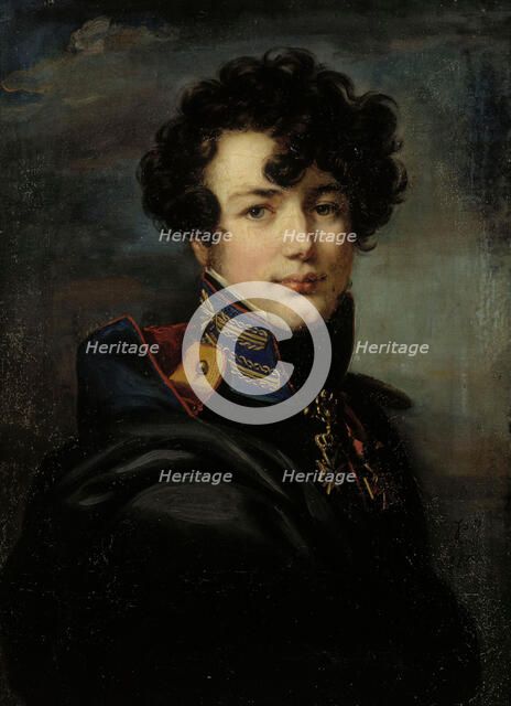 Portrait of Prince Vasily Vasilyevich Dolgorukov (1786-1858), 1811. Creator: Vogel von Vogelstein; Carl Christian (1788-1868).