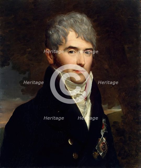Portrait of Prince Viktor Kochubey, 1809. Creator: Francois Pascal Simon Gerard.