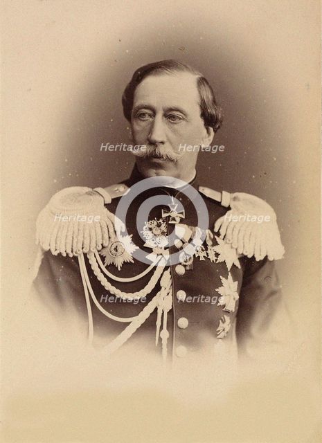 Portrait of Prince Vladimir Ivanovich Baryatinsky (1817-1875), 1874.