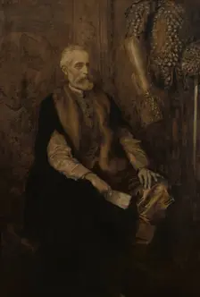 Portrait of Prince Wladyslaw Czartoryski (1828-1894), c1892. Creator: Teodor Axentowicz