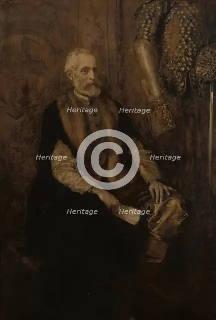 Portrait of Prince Wladyslaw Czartoryski (1828-1894), c1892. Creator: Teodor Axentowicz.