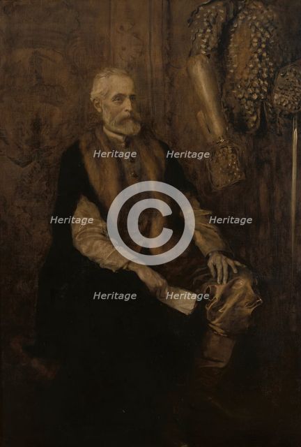 Portrait of Prince Wladyslaw Czartoryski (1828-1894), c1892. Creator: Teodor Axentowicz.
