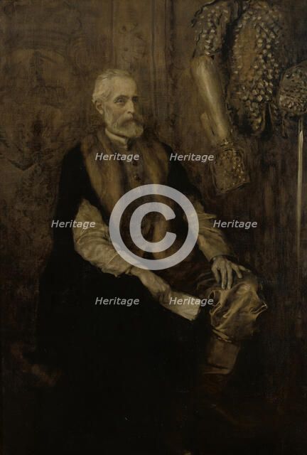 Portrait of Prince Wladyslaw Czartoryski (1828-1894), c1892. Creator: Teodor Axentowicz.