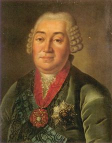Portrait of Prince Yakov Petrovich Shakhovskoy (1705-1777)