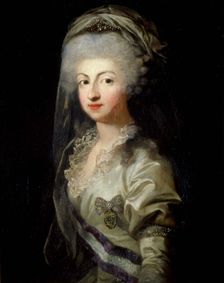 Portrait of Princess Carolina Maria Teresa Giuseppa of Parma (1770-1804), Late 18th century. Artist: Anonymous