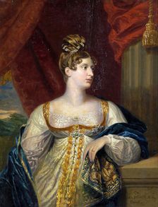 Portrait of Princess Charlotte of Wales, c1817. Creator: George Dawe