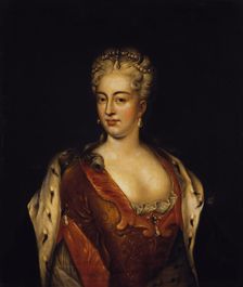 Portrait of Princess Charlotte Christine of Brunswick-Wolfenbüttel, wife of Tsarevich Alexei of Russ Artist: Anonymous