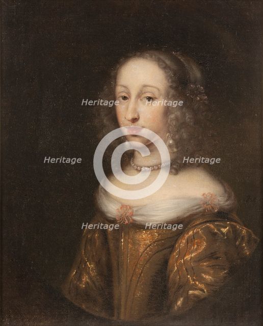 Portrait of Princess Anna Dorothea of Holstein-Gottorp (1640-1713).