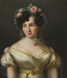 Portrait of Princess Anna Nikolayevna, 1825. Creator: Sophie Chéradame