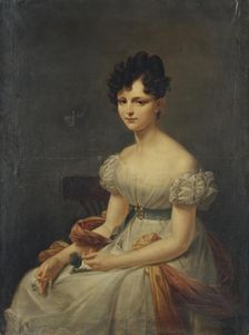 Portrait of Princess Anna Nikolayevna Golitsyna (?), 1825. Creator: Unknown