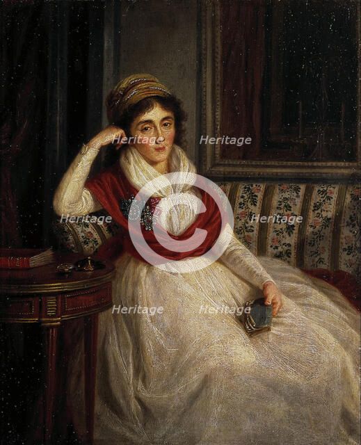 Portrait of Princess Ekaterina Ilyinichna Golenishcheva-Kutuzova (1754-1824), 1797. Artist: Guttenbrunn, Ludwig (1750-1819)