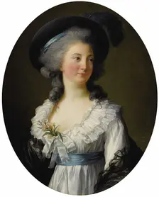 Portrait of Princess Elzbieta Izabela Lubomirska (née Countess Czartoryska) (1736-1816). Artist: Vigée-Lebrun, Marie Louise Elisabeth (1755-1842)