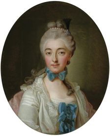 Portrait of Princess Elzbieta Izabela Lubomirska, née Countess Czartoryska (1736-1816), 18th century Creator: Krafft, Per, the Elder (1724-1793)