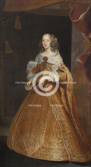 Portrait of Princess Eleonora Gonzaga of Mantua, Nevers and Rethel (1630-1686), Holy Roman Empress.